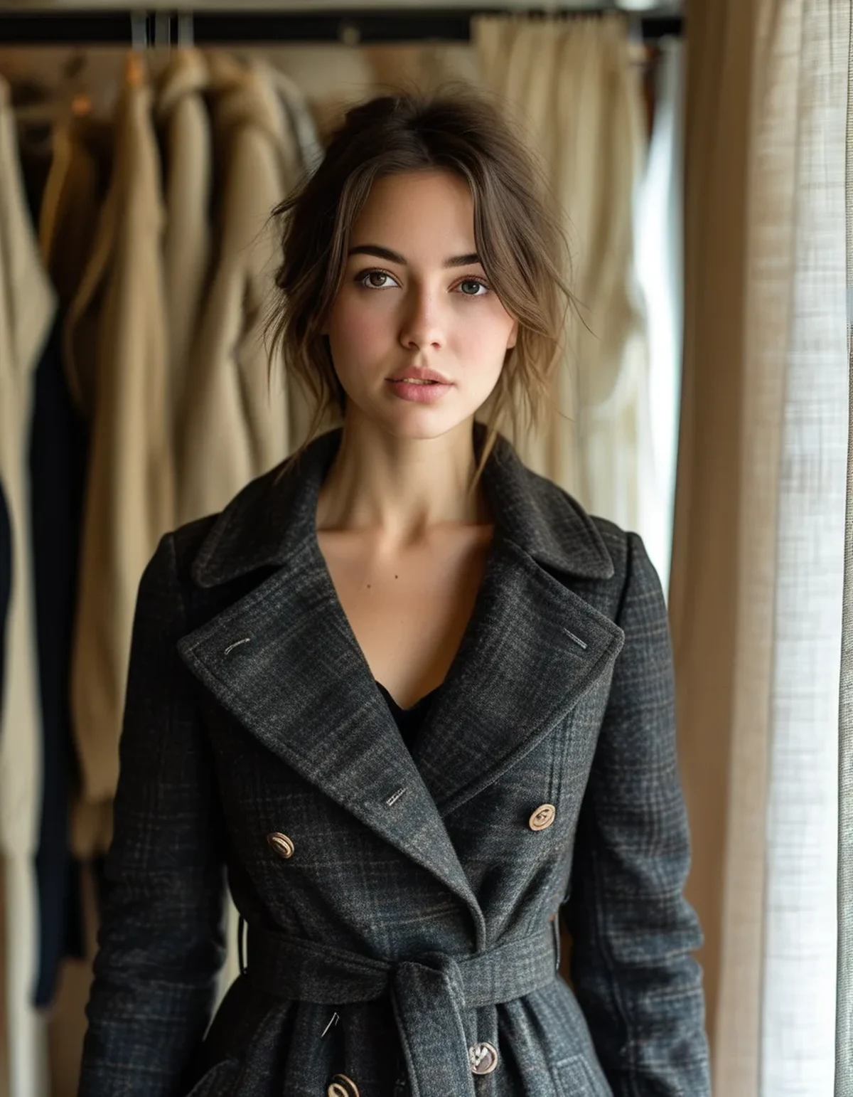 Why Cropped Jackets Hit Petite Frames at a Completely Different Point Than the Model Photos Show