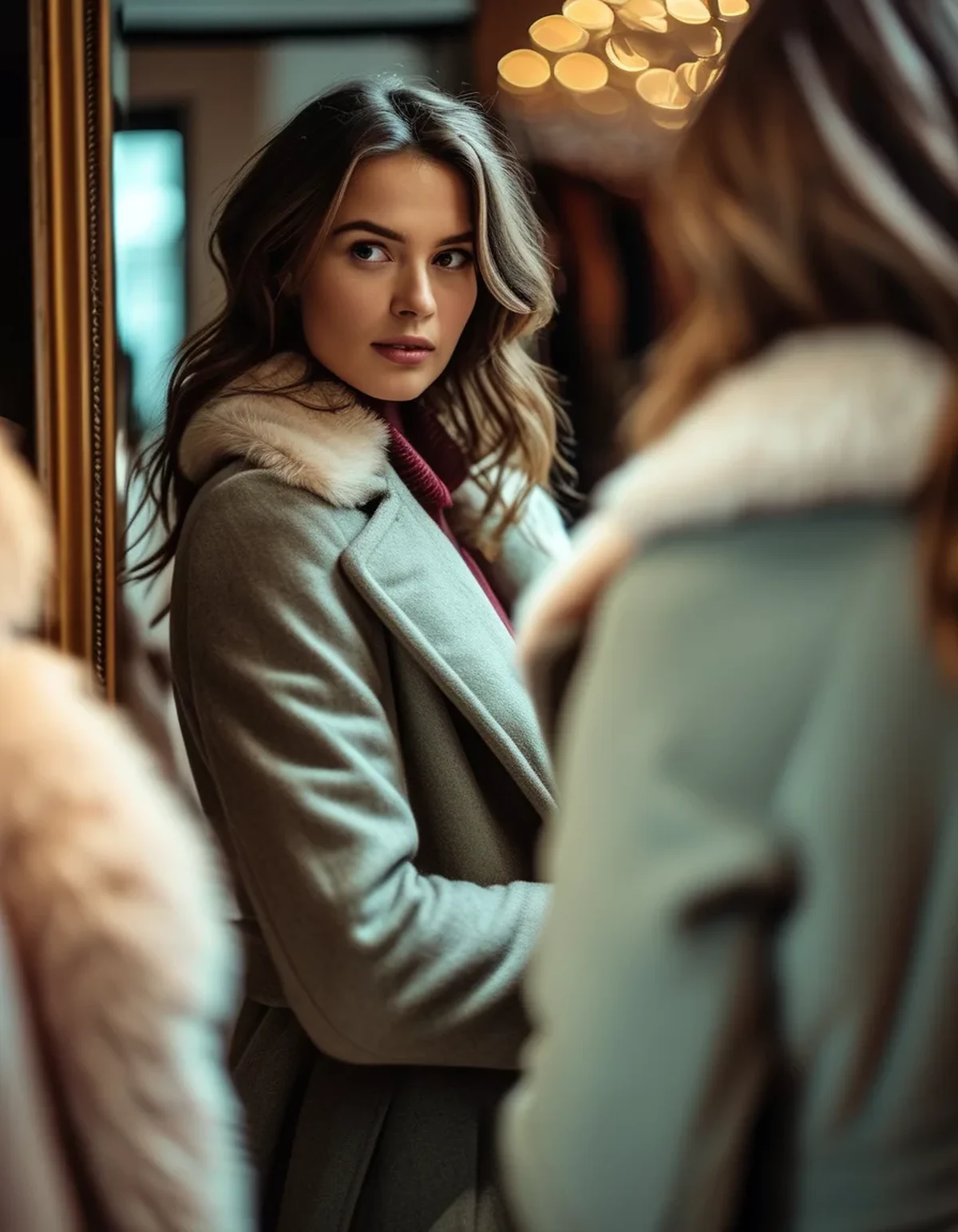 Why the Shoulder Seam Decides Whether a Coat Works on a Petite Frame